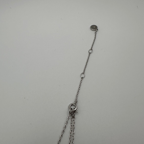 Stella & Dot Pave Chevron Silver tone Necklace with 3 Interchangeable Layers - Picture 15 of 16